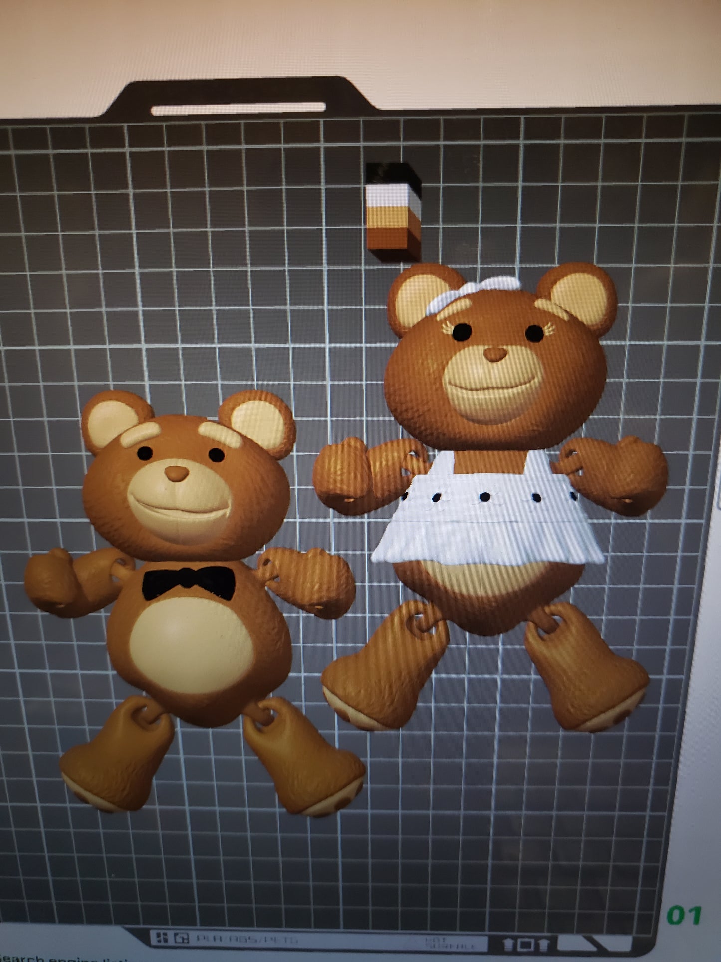 Mr. and Mrs. Teddy Bear