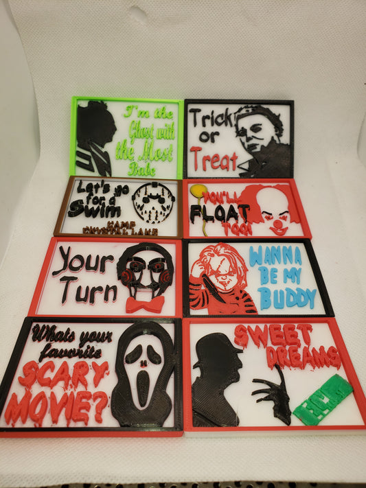 Horror Movie Magnets