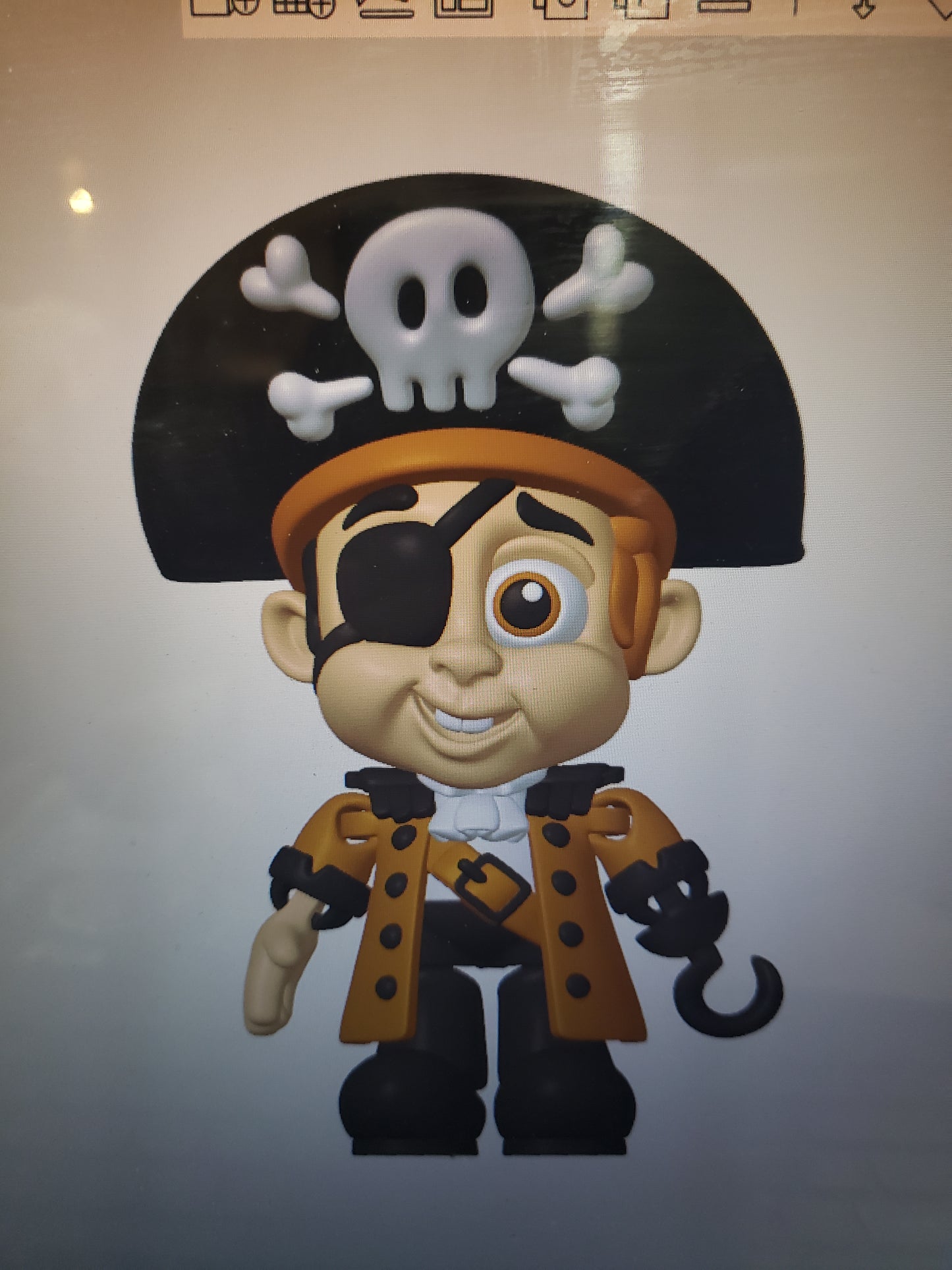 Pirate and stolen Treasure
