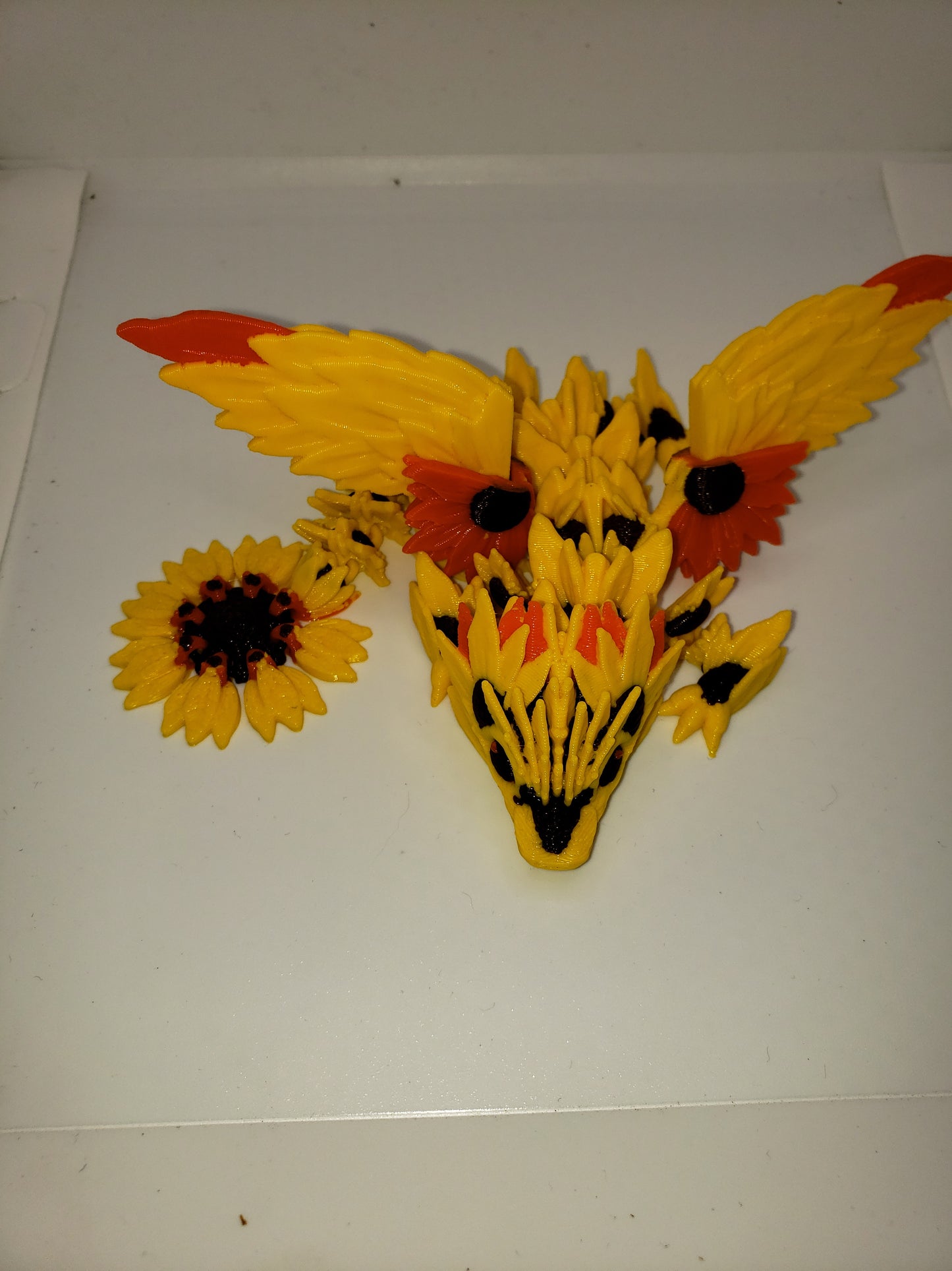 Sunflower Baby Dragon
