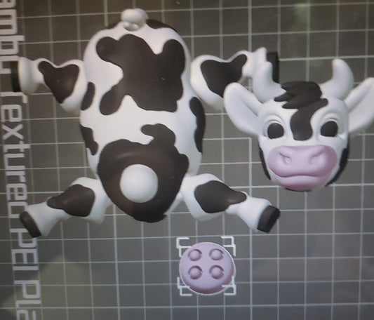 Cow with flexi utters