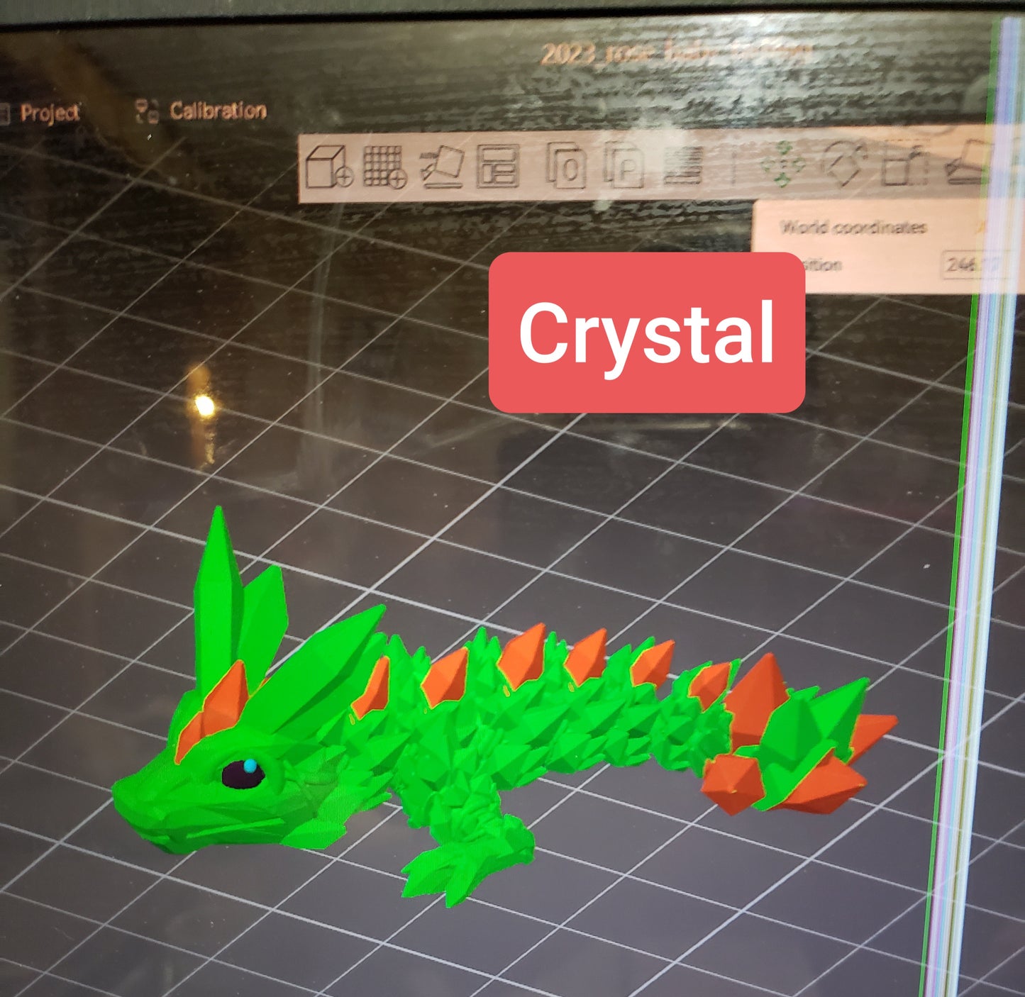 Crystal Taddling Dragon