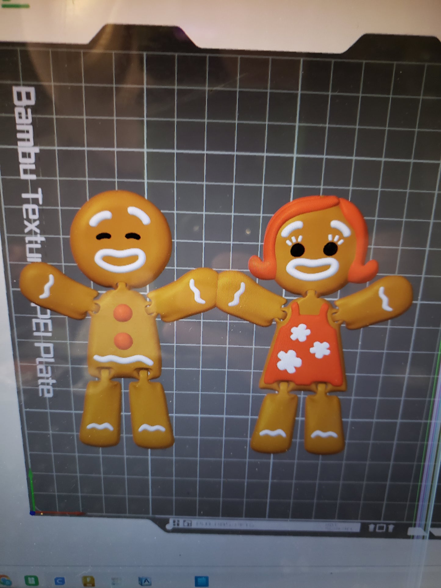 Gingerbread Man and Wife